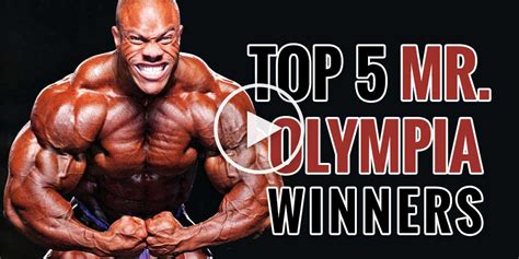 mr olympia top 5